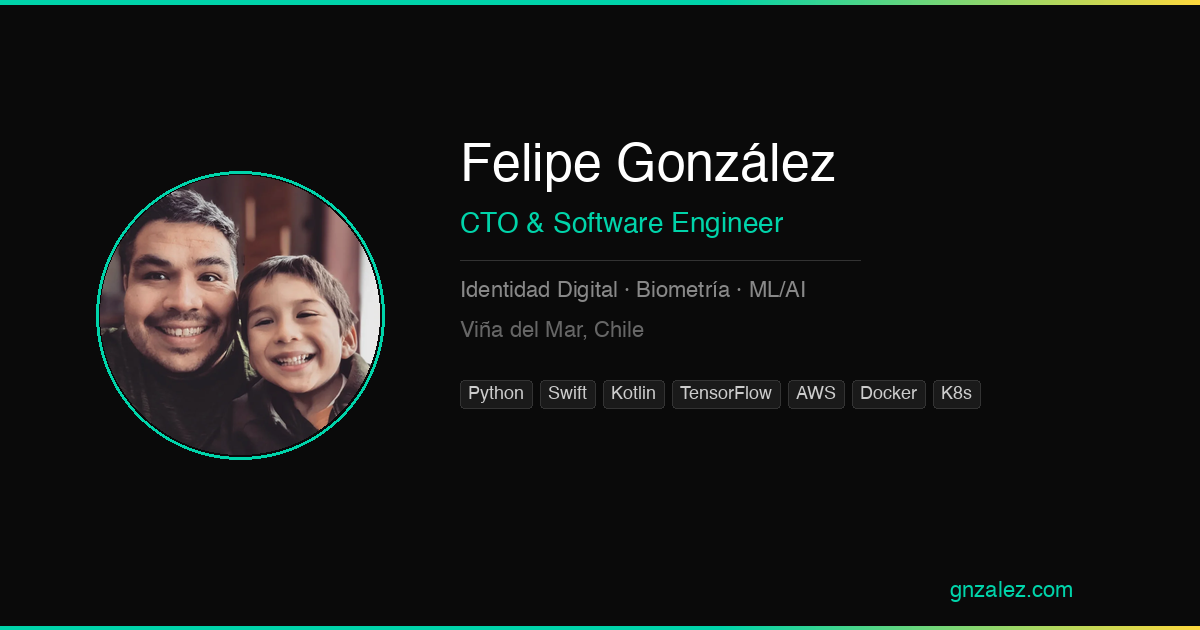 Felipe González | CTO & Software Engineer